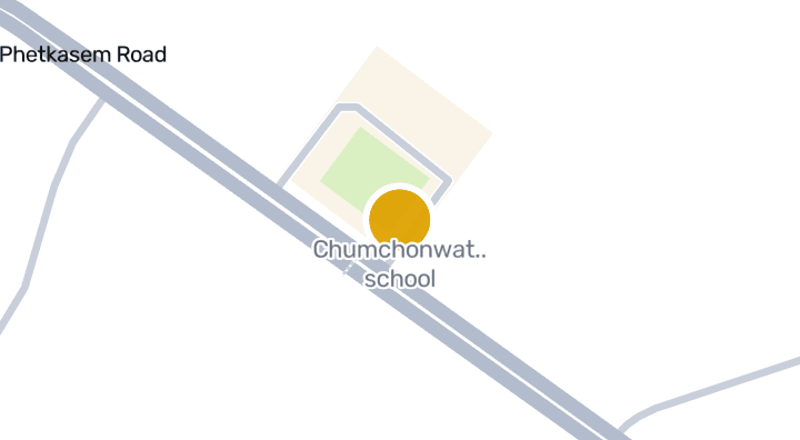 แผนที่แสดงChumchonwat.. school