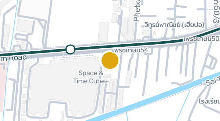 Carte montrant สถานีกาชาดที่ 11 วิเศษนิยม