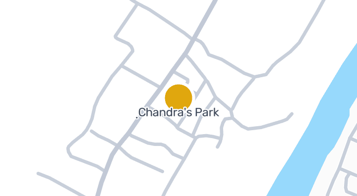 แผนที่แสดงฺChandra's Park