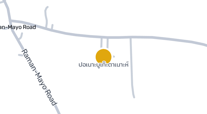 แผนที่แสดงปอเนาะบูเก๊ะตาเนาะห์
