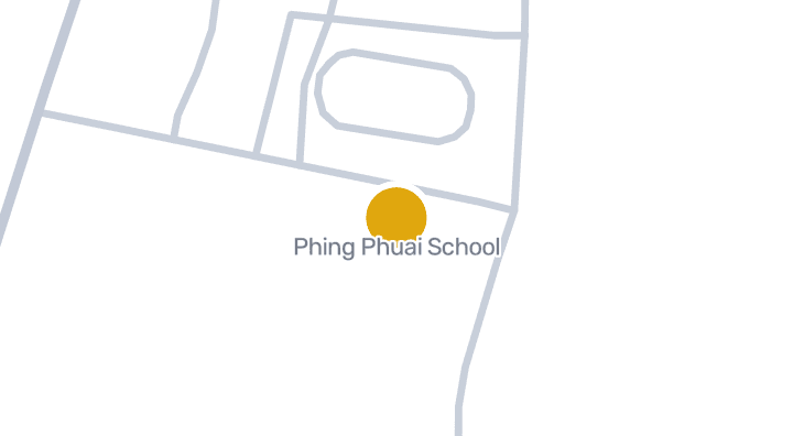 แผนที่แสดงPhing Phuai School
