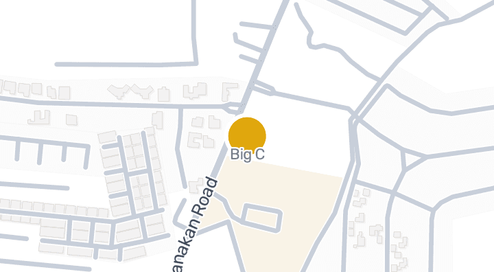 แผนที่แสดงBig C