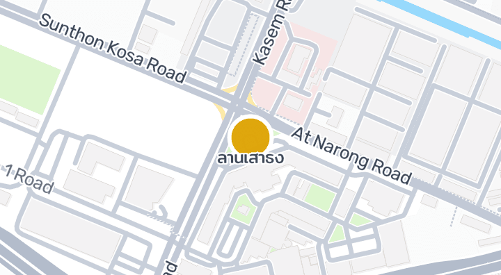 Map showing ลานเสาธง