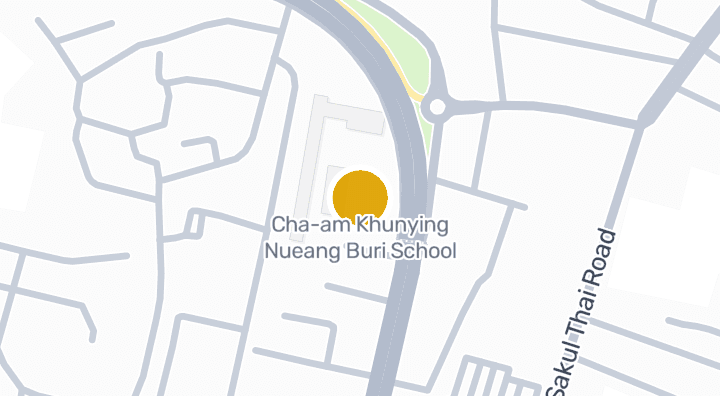 显示Cha-am Khunying Nueang Buri School的地图