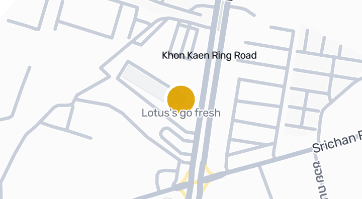显示Lotus's go fresh的地图