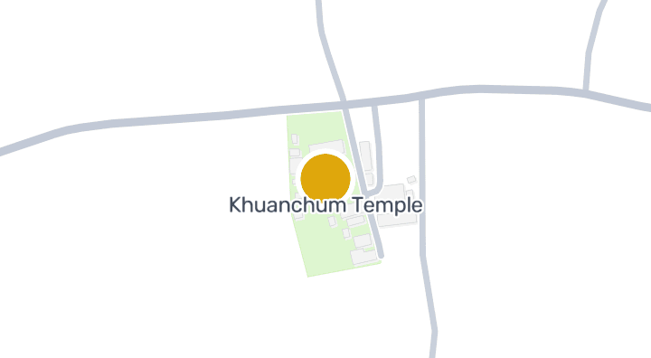 แผนที่แสดงวัดควนชม