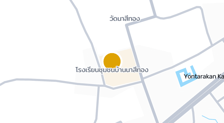 แผนที่แสดงโรงเรียนชุมชนบ้านนาสีทอง