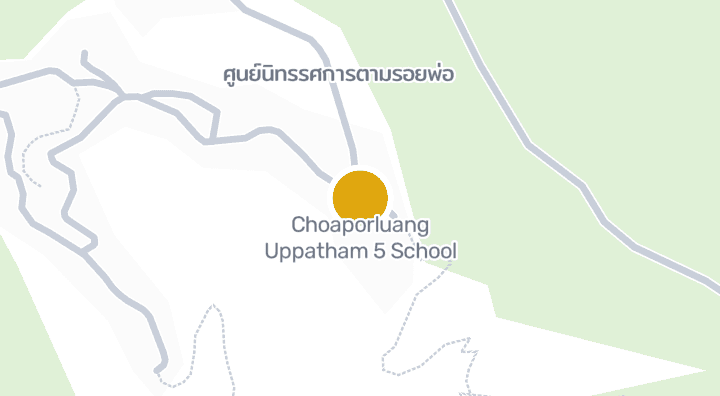 แผนที่แสดงChoaporluang Uppatham 5 School