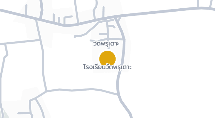 Map showing โรงเรียนวัดพรุเตาะ
