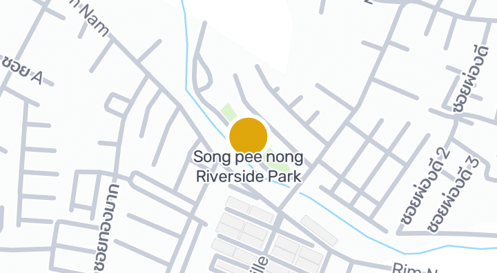 显示Song pee nong Riverside Park的地图