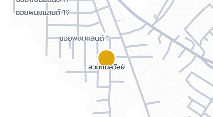 แผนที่แสดงสวนกมลวัลย์