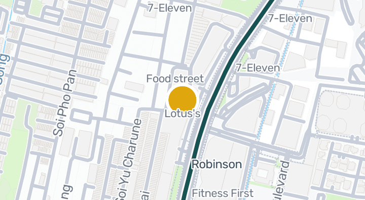 Map showing Lotus's