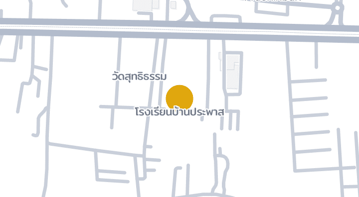 Map showing โรงเรียนบ้านประพาส