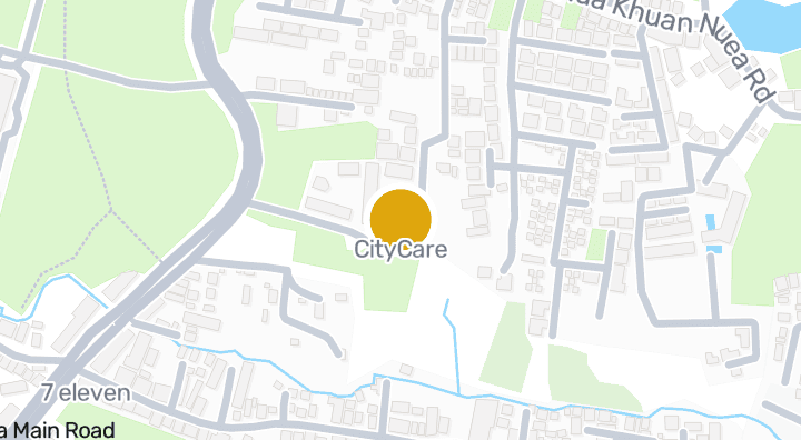 แผนที่แสดงCityCare