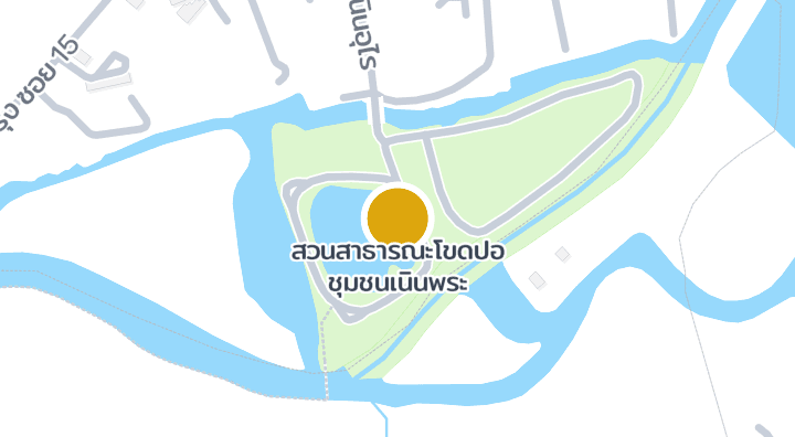 显示สวนสาธารณะโขดปอ ชุมชนเนินพระ的地图