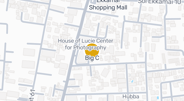 Map showing Big C