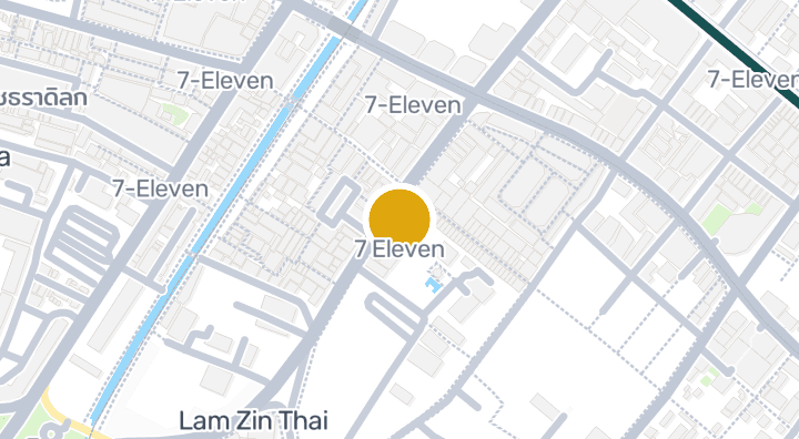 显示7 Eleven的地图