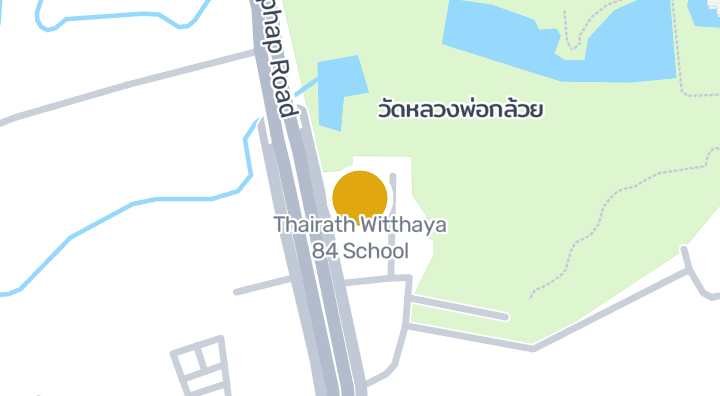 显示Thairath Witthaya 84 School的地图
