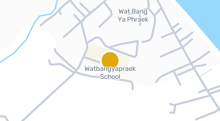 Карта с Watbangyapraek School