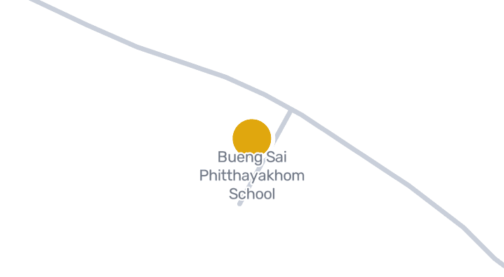 แผนที่แสดงโรงเรียนบึงไทรพิทยาคม