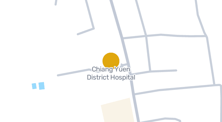 Map showing Chiang Yuen District Hospital
