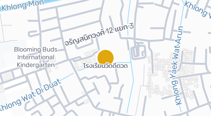 แผนที่แสดงโรงเรียนวัดดีดวด