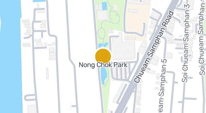 显示Nong Chok Park的地图
