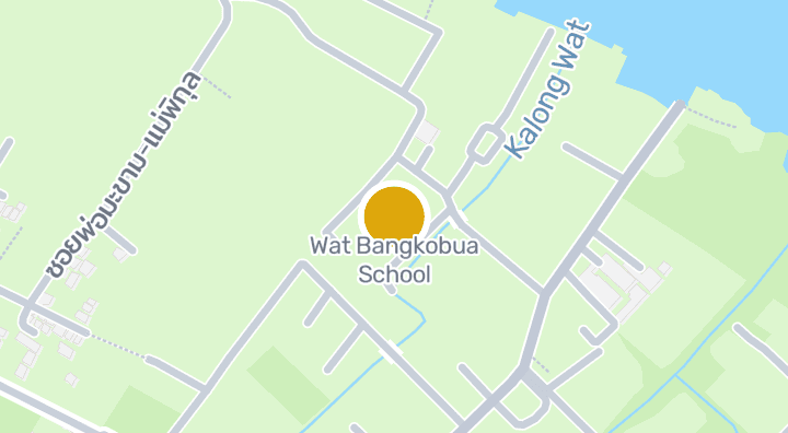 显示Wat Bangkobua School的地图