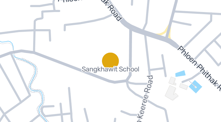 แผนที่แสดงโรงเรียนสังขวิทย์