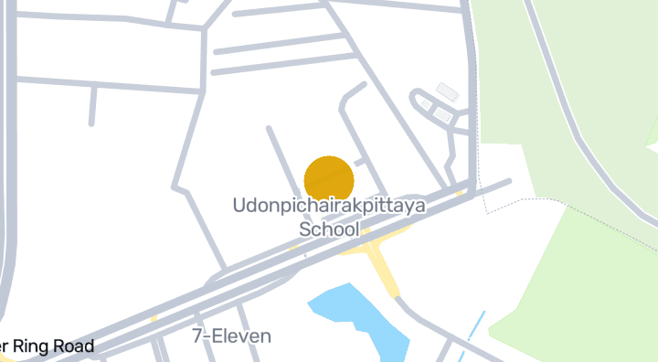 แผนที่แสดงโรงเรียน อุดรพิชัยรักษ์พิทยา