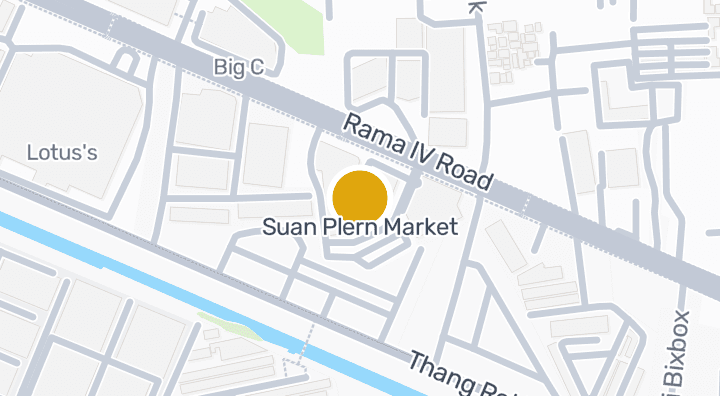Map showing Suan Plern Market