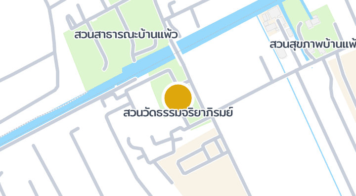 显示สวนวัดธรรมจริยาภิรมย์的地图