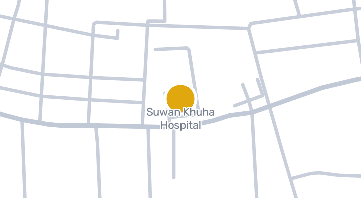 แผนที่แสดงโรงพยาบาลสุวรรณคูหา
