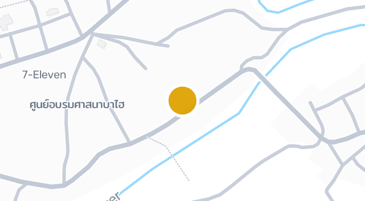 Map showing ศูนย์การศึกษาตามอัธยาศัย ตำบลอมก๋อย