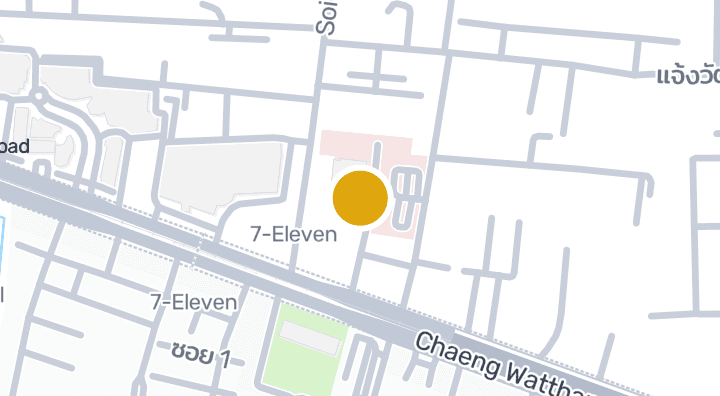 显示Mongkutwattana General Hospital的地图