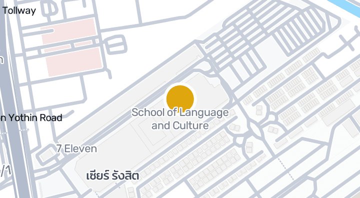 แผนที่แสดงSchool of Language and Culture