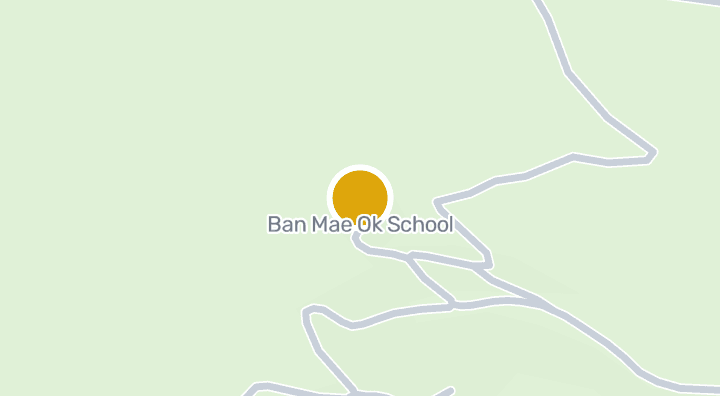 Map showing Ban Mae Ok School