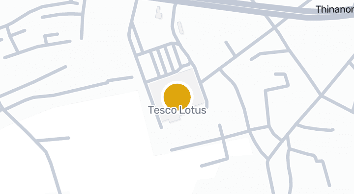 แผนที่แสดงTesco