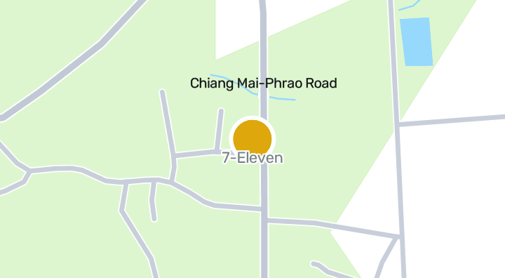 แผนที่แสดง7-Eleven