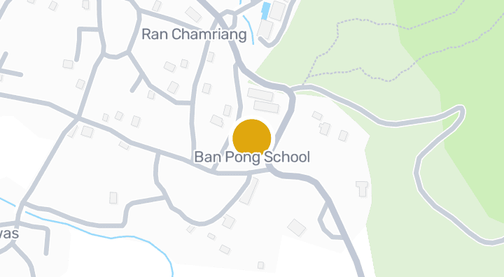 显示Ban Pong School的地图