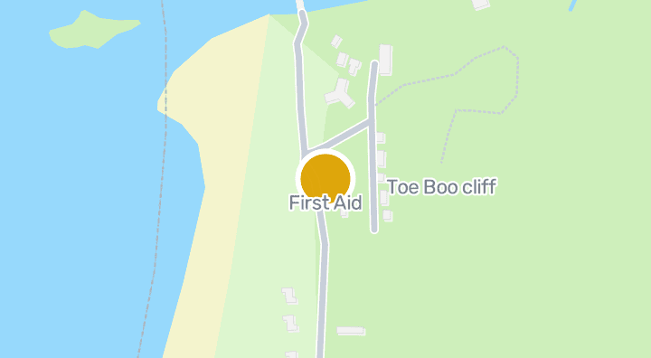 แผนที่แสดงFirst Aid