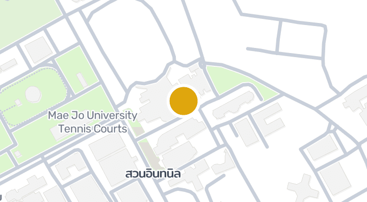 Map showing Mae Jo University