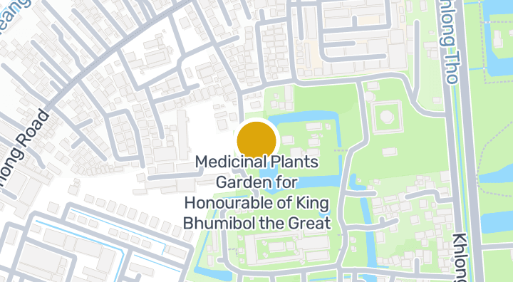 显示Medicinal Plants Garden for Honourable of King Bhumibol the Great的地图