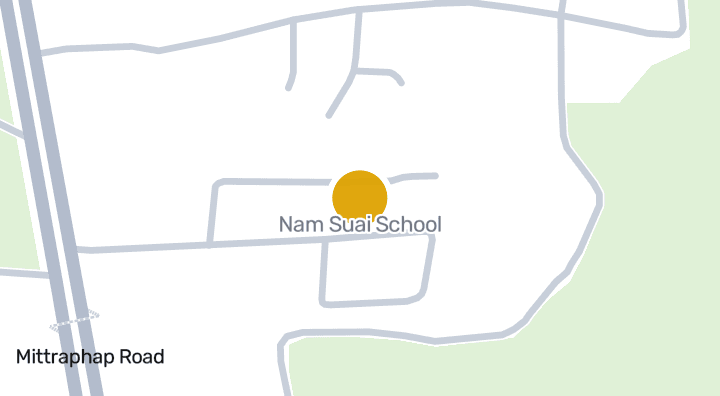แผนที่แสดงโรงเรียนน้ำสวยวิทยา