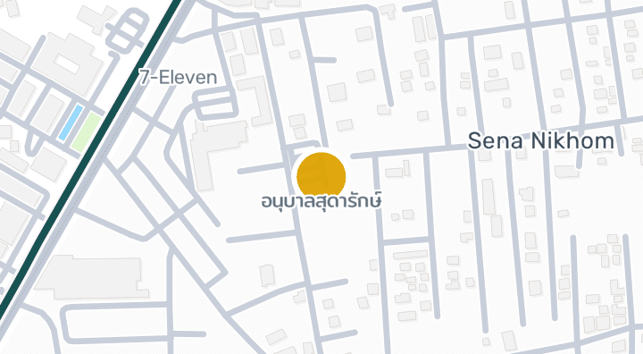 Map showing อนุบาลสุดารักษ์