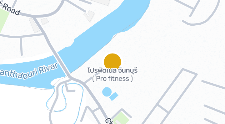 显示โปรฟิตเนส จันทบุรี ( Pro fitness )的地图