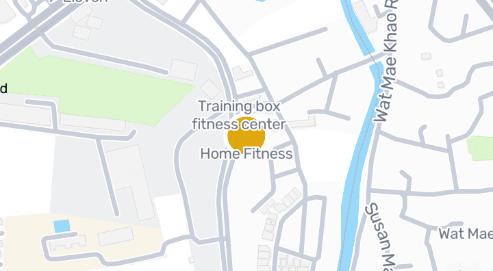 Map showing Home Fitness