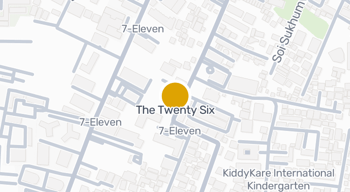 Map showing The Twenty Six