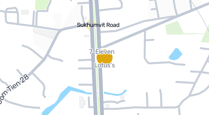 显示Lotus's的地图