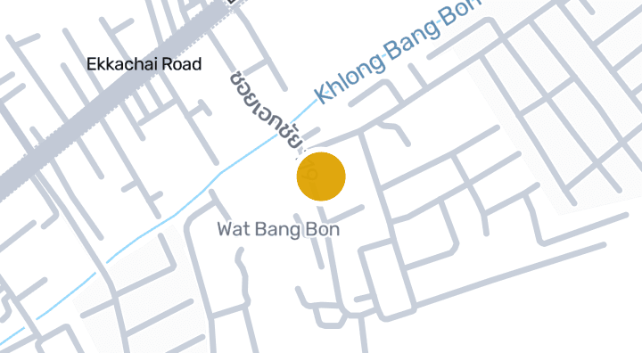 显示โรงเรียนวัดบางบอน的地图